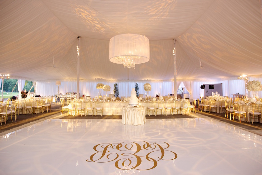 Monogram Wedding Decorations & Ideas - Inside Weddings piping layout consultants 